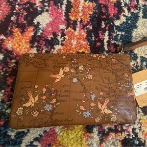 Patricia Nash bird wristlet